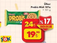 Ülker Probis Midi 10'Lu 101 G