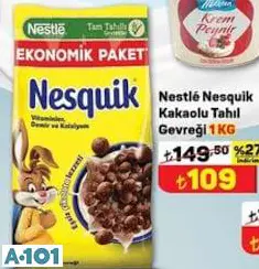 Nestle Nesquik Kakaolu Tahıl Gevreği 1 Kg