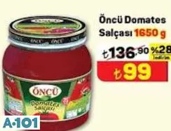 Öncü Domates Salçası 1650 G