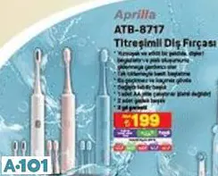 Aprilla ATB-8717 Titreşimli Diş Fırçası