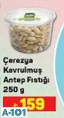 Çerezya Kavrulmuş Antep Fıstığı 250 G