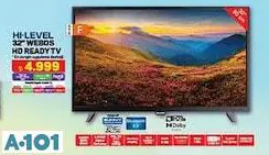 Hi-Level 32 İnç Webos HD Ready Tv Akıllı Televizyon