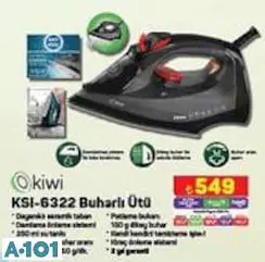 Kiwi KSI-6322 Buharlı Ütü