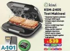 Kiwi KSM-2405 Tost Makinesi