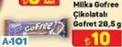 Milka Gofree Çikolatalı Gofret 28.5 G