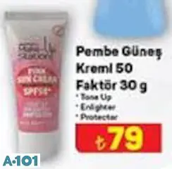 New Well Make-Up Station Pembe Güneş Kremi 50 Faktör 30 G