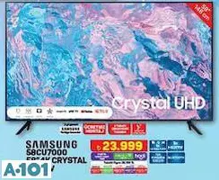 Samsung 58CU7000 58 İnç 4K Crystal UHD Tv Akıllı Televizyon