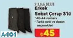 Silk&Blue Erkek Soket Çorap 3'Lü