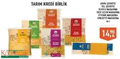 Tarım Kredi Birlik Şehriye/Makarna Çeşitleri 500 G