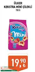 Ülker Kekstra Mini Çilekli 150 G