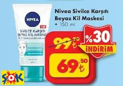 Nivea Sivilce Karşıtı Beyaz Kil Maskesi 150 Ml