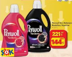 Perwoll Sıvı Deterjan Renkliler/Siyahlar 2.7 L