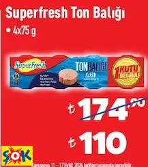 Superfresh Ton Balığı 4X75 G