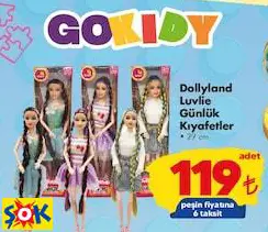 Gokidy Dollyland Luvlie Günlük Kıyafetler Oyuncak