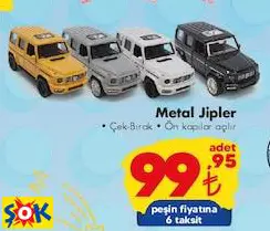 Gokidy Metal Jipler Oyuncak