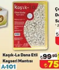 Kaşık-La Dana Etli Kayseri Mantısı 500 G