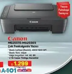 Canon MG2551S/MG2556S Çok Fonksiyonlu Yazıcı