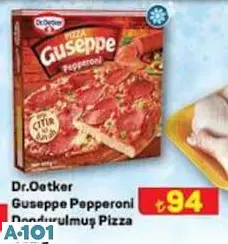 Dr.Oetker Guseppe Pepperoni Dondurulmuş Pizza 402 g