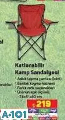 Katlanabilir Kamp Sandalyesi