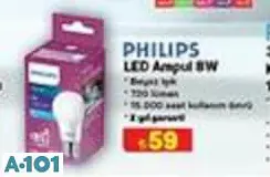 Philips Led Ampul 8 W