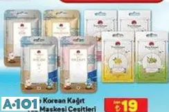 Pure Korean Kağıt Yüz Maskesi Çeşitleri