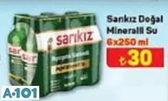 Sarıkız Doğal Mineralli Su 6x250 ml