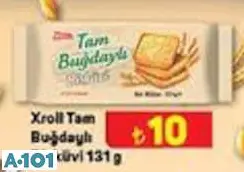 Xroll Tam Buğdaylı Bisküvi 131 g