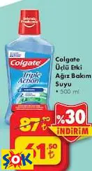 Colgate Üçlü Etki Ağız Bakım Suyu 500 Ml