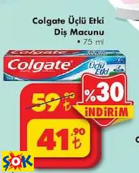 Colgate Üçlü Etki Diş Macunu 75 Ml