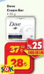 Dove Cream Bar 90 G Sabun