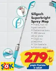 Sillgech Süperbright Sprey Mop