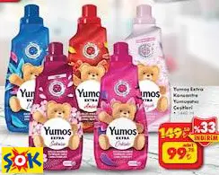 Yumoş Extra Konsantre Yumuşatıcı 1440 Ml Çeşitleri