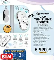 Polosmart PSH20 Cam Temizleme Robotu