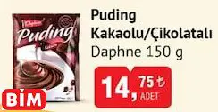 Daphne Puding Kakaolu/Çikolatalı 150 G