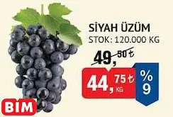 Siyah Üzüm kg