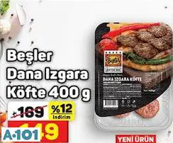 Beşler Dana Izgara Köfte 400 g