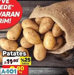 Patates kg