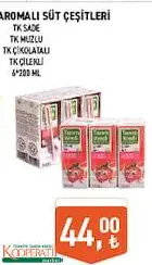 Tarım Kredi Birlik Aromalı Süt Çeşitleri 6X200 Ml