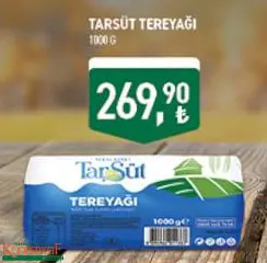 Tarsüt Tereyağı 1000 G