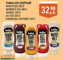 Tukaş Sos Çeşitleri 335/400/380 G