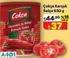 Çokça Karışık Salça 830 G