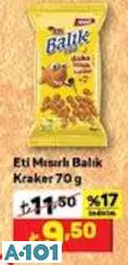 Eti Mısırlı Balık Kraker 70 G