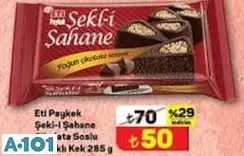 Eti Paykek Şekl-İ Şahane Çikolata Soslu Fındıklı Kek 285 G