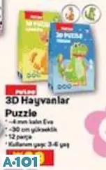 3D Hayvanlar Puzzle