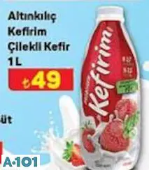 Altınkılıç Kefirim Çilekli Kefir 1 L