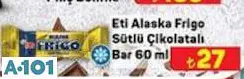 Eti Alaska Frigo Sütlü Çikolatalı Bar 60 Ml