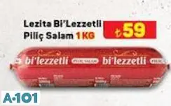 Lezita Bi' Lezzetli Piliç Salam 1 Kg