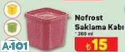 Nofrost Saklama Kabı 380 Ml