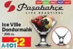 Paşabahçe Ice Ville Dondurmalık 200 Cc