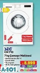 Seg CM 710 7 Kg Çamaşır Makinesi